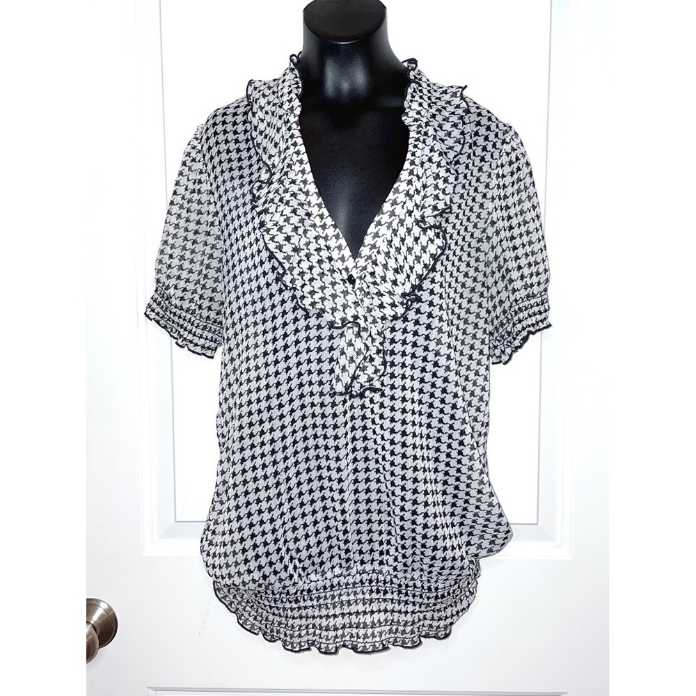 Maurices plaid blouse